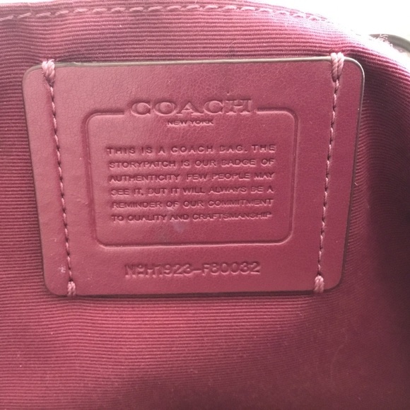 Vintage Coach NY Field Plaid Zip Top Tote Shoulder Bag Signature C’s & Dustbag - Picture 13 of 14